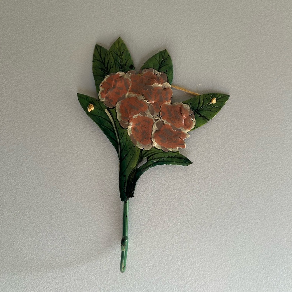 Vintage Floral Wall Hook